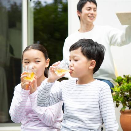 カフェインを気にせず、 家族みんなでお茶を楽しみたい方